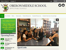 Tablet Screenshot of oberonvikings.org